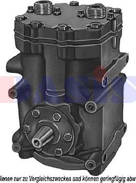 AKS Dasis 851779N - Компрессор кондиционера autodnr.net