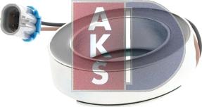 AKS Dasis 851897N - Котушка, електромагнітне зчеплення - копрессор autocars.com.ua