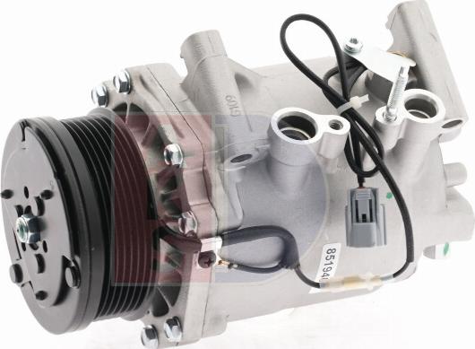 AKS Dasis 851940N - Компресор, кондиціонер autocars.com.ua