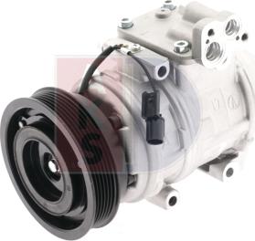 AKS Dasis 851954N - Компресор, кондиціонер autocars.com.ua