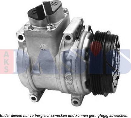 AKS Dasis 852661N - Компресор, кондиціонер autocars.com.ua