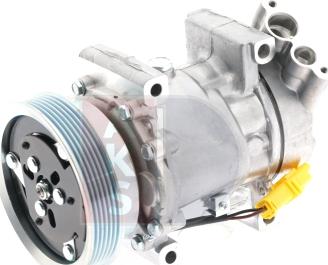 AKS Dasis 852772N - Компресор, кондиціонер autocars.com.ua