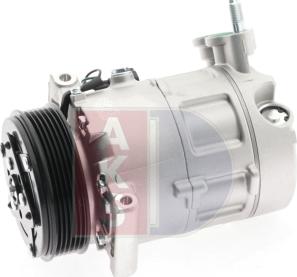 AKS Dasis 852781N - Компресор, кондиціонер autocars.com.ua