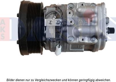 AKS Dasis 852783N - Компрессор кондиционера autodnr.net