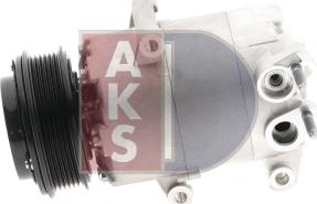 AKS Dasis 853023N - Компресор, кондиціонер autocars.com.ua