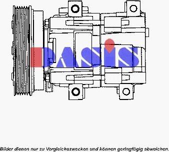 AKS Dasis 853070N - Компрессор кондиционера autodnr.net