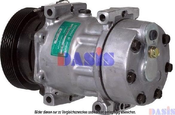 AKS Dasis 854090N - Компресор, кондиціонер autocars.com.ua