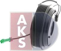 AKS Dasis 855007N - Електромагнітне зчеплення, компресор autocars.com.ua