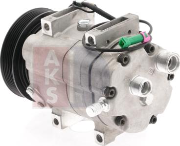 AKS Dasis 858320N - Компресор, кондиціонер autocars.com.ua