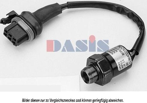 AKS Dasis 860110N - Пневматичний вимикач, кондиціонер autocars.com.ua