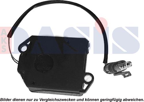 AKS Dasis 906008N - Регулювальний елемент, змішувальний клапан autocars.com.ua