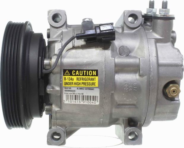 Alanko 10550745 - Компресор, кондиціонер autocars.com.ua