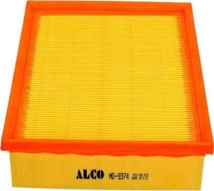 Alco Filter MD9374 - Воздушный фильтр autodnr.net
