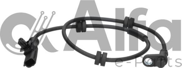 Alfa e-Parts AF00847 - Датчик ABS, частота обертання колеса autocars.com.ua