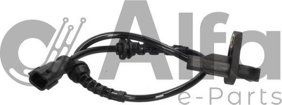 Alfa e-Parts AF01479 - Датчик ABS, частота обертання колеса autocars.com.ua