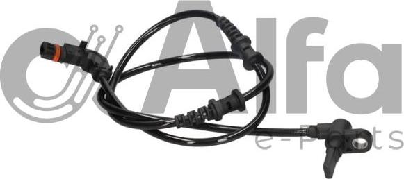Alfa e-Parts AF01528 - Датчик ABS, частота обертання колеса autocars.com.ua