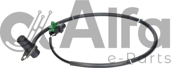 Alfa e-Parts AF01537 - Датчик ABS, частота обертання колеса autocars.com.ua