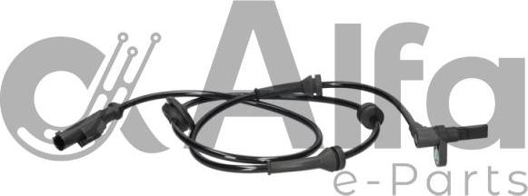 Alfa e-Parts AF01911 - Датчик ABS, частота обертання колеса autocars.com.ua