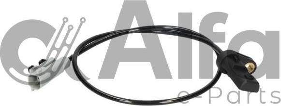 Alfa e-Parts AF02025 - Датчик ABS, частота обертання колеса autocars.com.ua