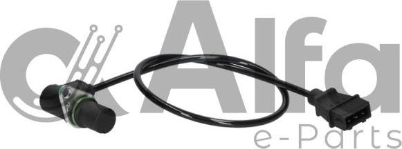 Alfa e-Parts AF02935 - Датчик імпульсів, колінчастий вал autocars.com.ua