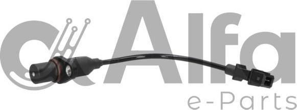 Alfa e-Parts AF02956 - Датчик імпульсів, колінчастий вал autocars.com.ua
