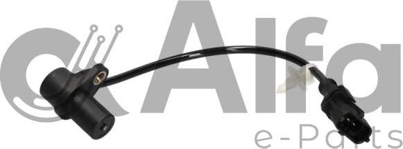 Alfa e-Parts AF03119 - Датчик імпульсів, колінчастий вал autocars.com.ua