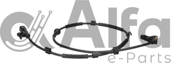 Alfa e-Parts AF03924 - Датчик ABS, частота обертання колеса autocars.com.ua