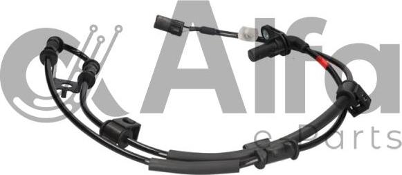 Alfa e-Parts AF04963 - Датчик ABS, частота обертання колеса autocars.com.ua