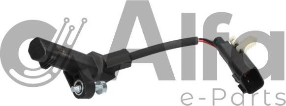 Alfa e-Parts AF05443 - Датчик імпульсів, колінчастий вал autocars.com.ua