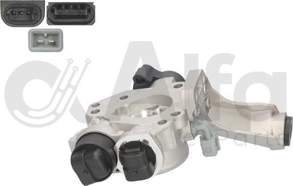Alfa e-Parts AF07448 - Патрубок дросельної заслінки autocars.com.ua