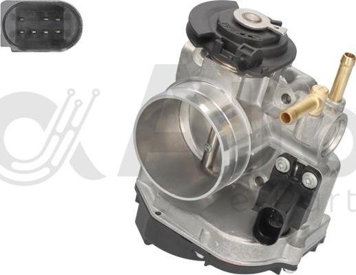 Alfa e-Parts AF07607 - Патрубок дросельної заслінки autocars.com.ua