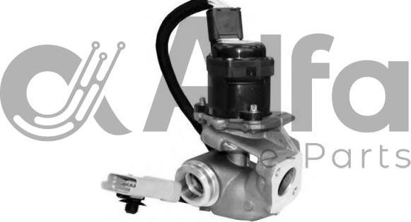 Alfa e-Parts AF07696 - Клапан, управління рециркуляція ОГ autocars.com.ua