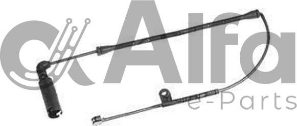 Alfa e-Parts AF07934 - Сигналізатор, знос гальмівних колодок autocars.com.ua