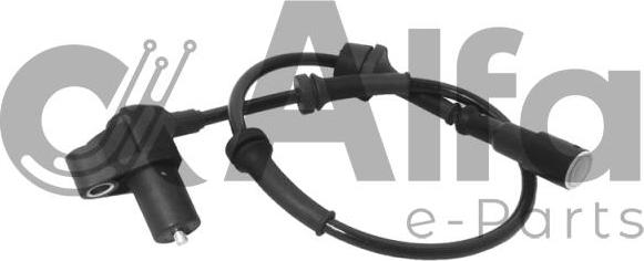 Alfa e-Parts AF08307 - Датчик ABS, частота обертання колеса autocars.com.ua