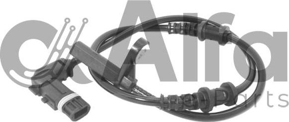 Alfa e-Parts AF08337 - Датчик ABS, частота обертання колеса autocars.com.ua