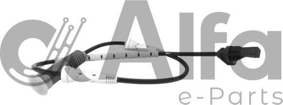 Alfa e-Parts AF08347 - Датчик ABS, частота обертання колеса autocars.com.ua