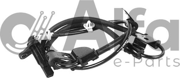 Alfa e-Parts AF08380 - Датчик ABS, частота обертання колеса autocars.com.ua