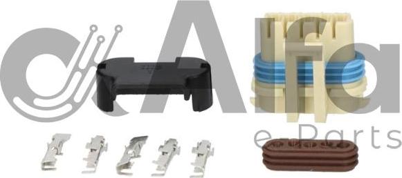 Alfa e-Parts AF08523 - Ремонтний комплект кабелю, клапан повернення ОГ autocars.com.ua
