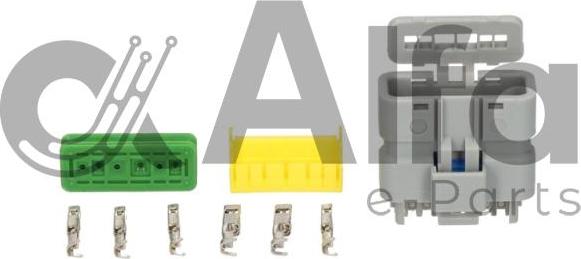 Alfa e-Parts AF08526 - Ремонтний комплект кабелю, клапан повернення ОГ autocars.com.ua