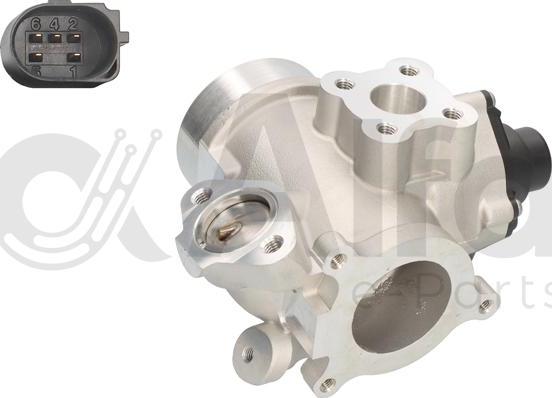 Alfa e-Parts AF08624 - Клапан повернення ОГ autocars.com.ua