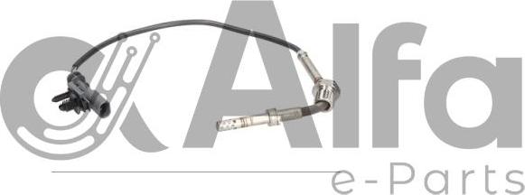 Alfa e-Parts AF09808 - Датчик, температура вихлопних газів autocars.com.ua