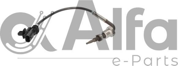 Alfa e-Parts AF09823 - Датчик, температура вихлопних газів autocars.com.ua