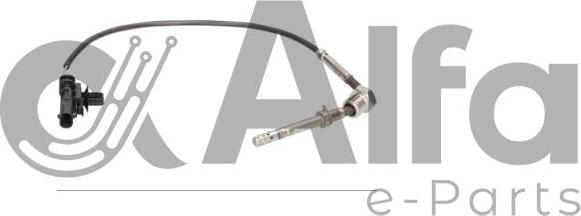 Alfa e-Parts AF09871 - Датчик, температура вихлопних газів autocars.com.ua