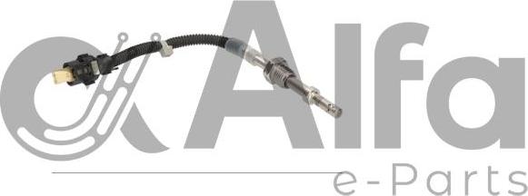 Alfa e-Parts AF09942 - Датчик, температура вихлопних газів autocars.com.ua