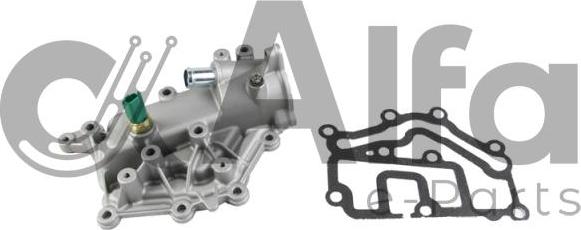 Alfa e-Parts AF12127 - Фланець охолоджуючої рідини autocars.com.ua