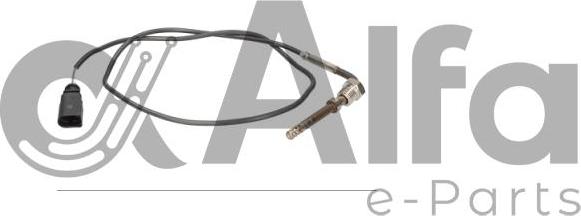 Alfa e-Parts AF13750 - Датчик, температура вихлопних газів autocars.com.ua