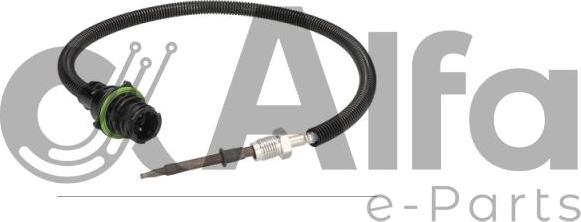 Alfa e-Parts AF13803 - Датчик, температура вихлопних газів autocars.com.ua