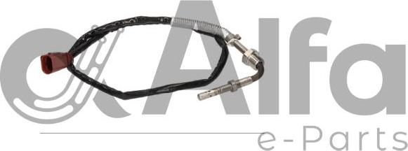 Alfa e-Parts AF13857 - Датчик, температура вихлопних газів autocars.com.ua