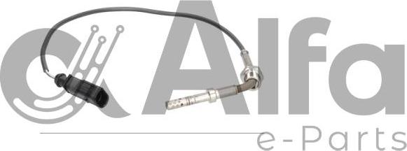 Alfa e-Parts AF13977 - Датчик, температура вихлопних газів autocars.com.ua