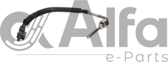 Alfa e-Parts AF14004 - Датчик, температура вихлопних газів autocars.com.ua
